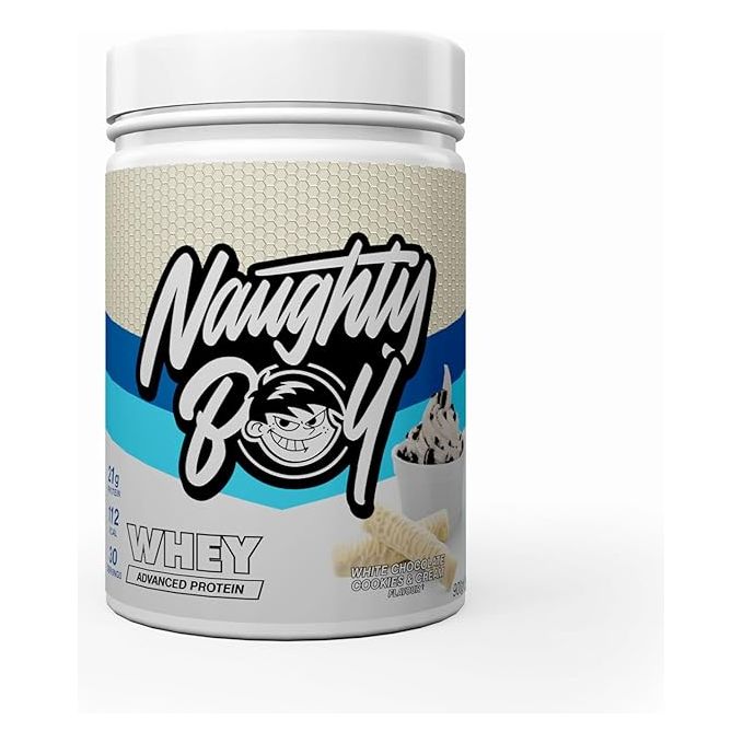 900g tub of naughty boy whey