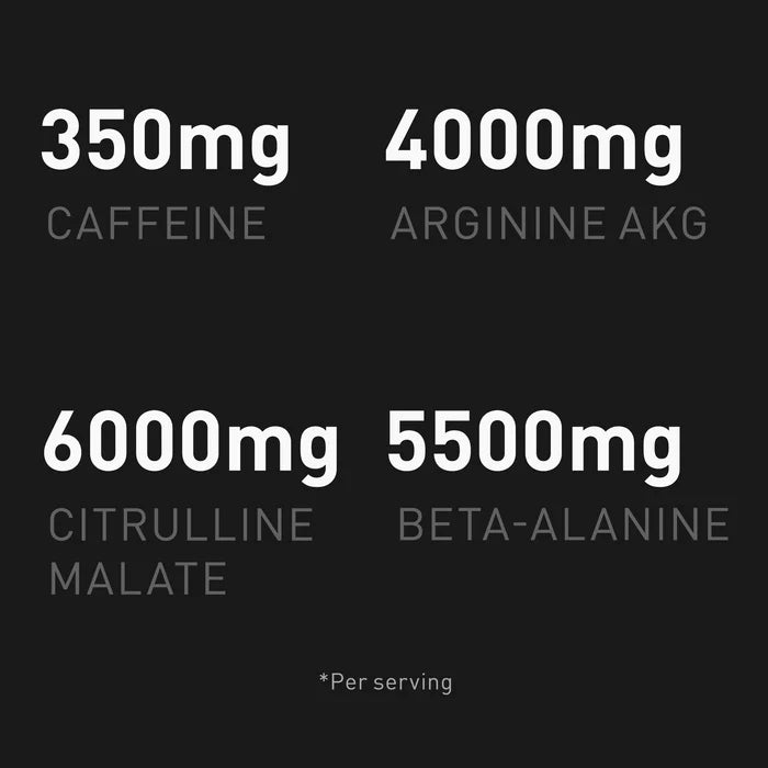 DY Blood and Guts Pre-workout. (380g)