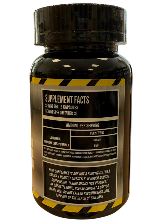 LIONS MANE (1000MG) 60 Capsules