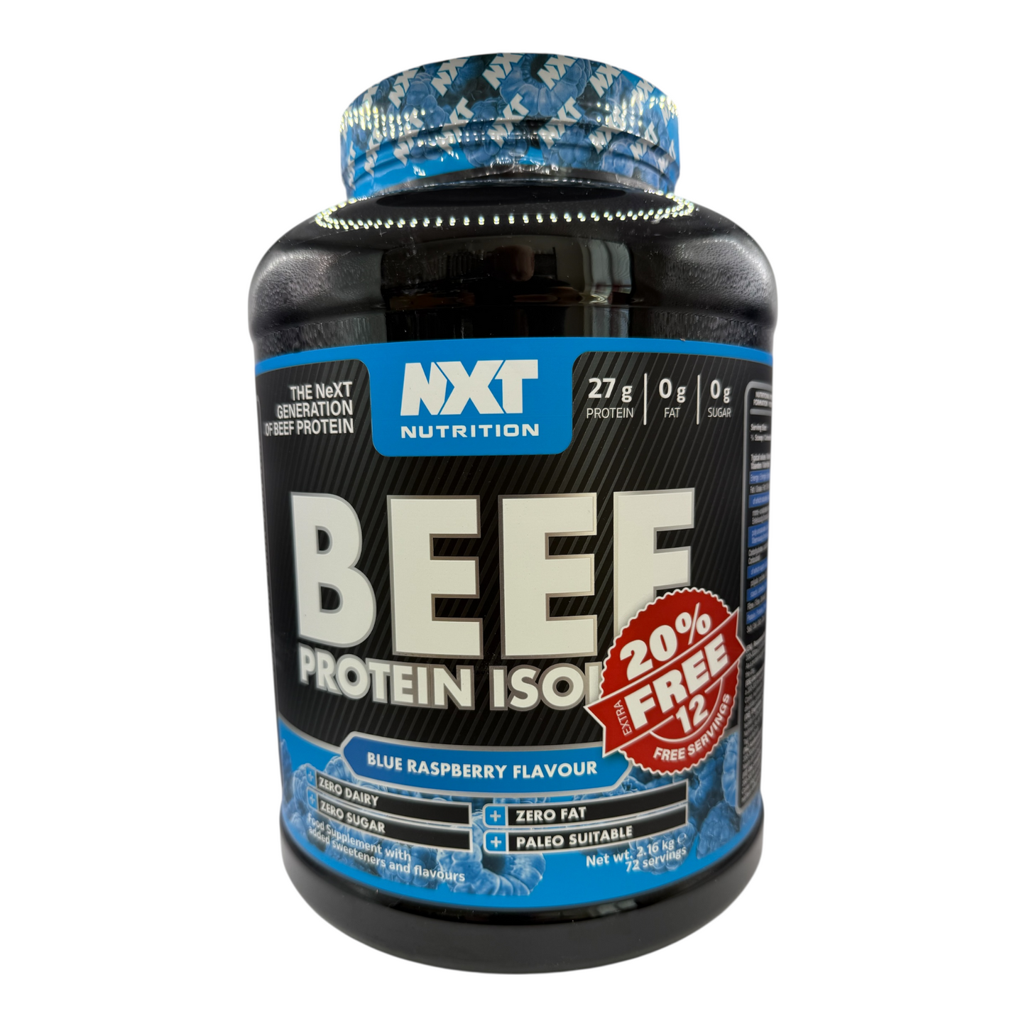 NXT Beef Protein Isolate (1.8kg)