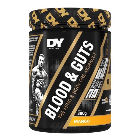 DY Blood and Guts Pre-workout. (380g)