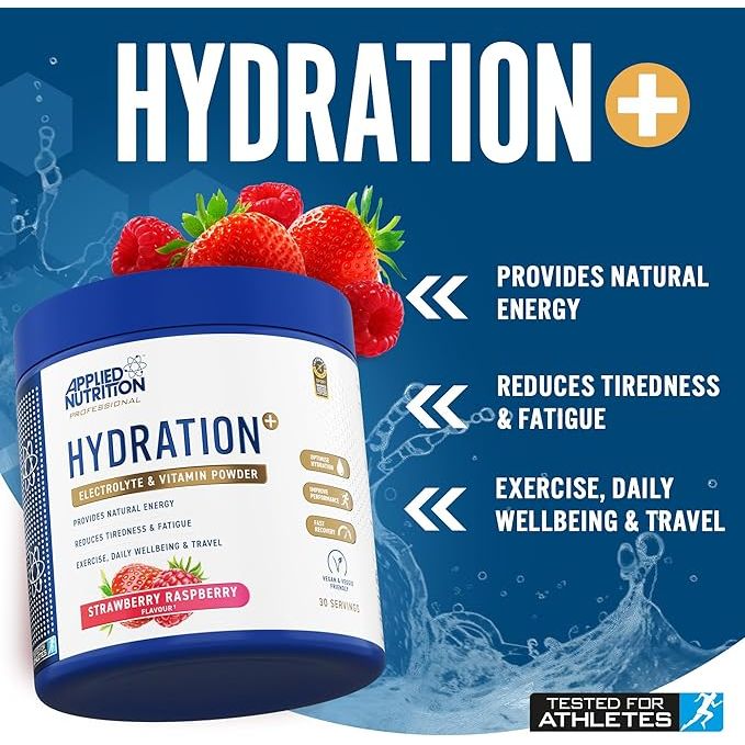 Applied Nutrition Hydration+ (Strawberry and Raspberry)