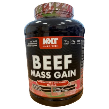 NXT Nutrition Beef Mass Gain 3kg