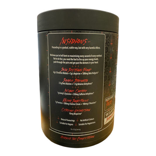 MURDERED OUT INSIDIOUS (pre-workout)