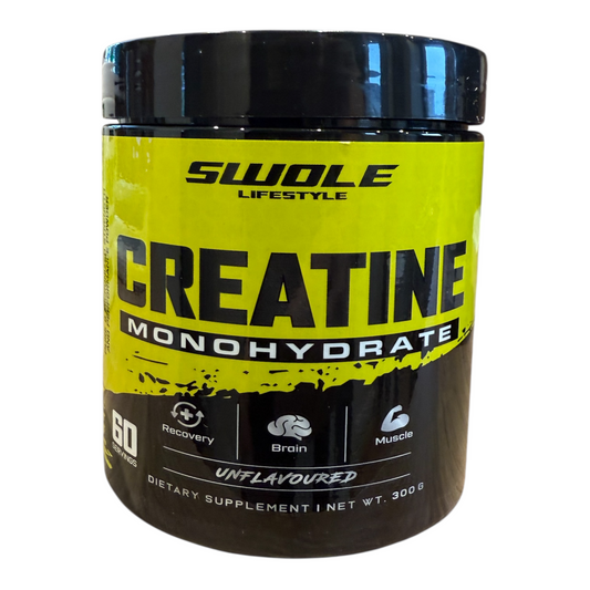 SWOLE Creatine Monohydrate (60 servings x 5g)