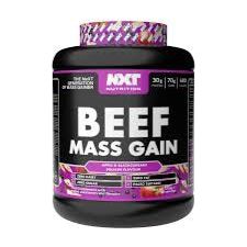 nxt beef mass gain in 3kg tub