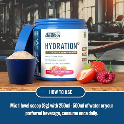 Applied Nutrition Hydration+ (Strawberry and Raspberry)